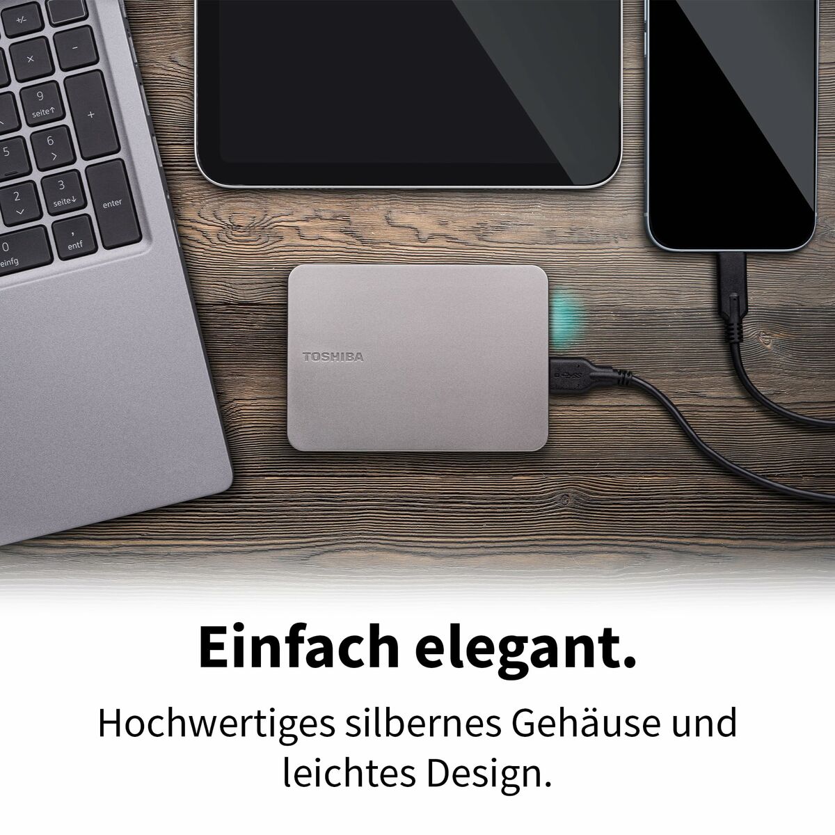 Disco Duro Externo Toshiba HDTX210ESCAA Gris Magnética