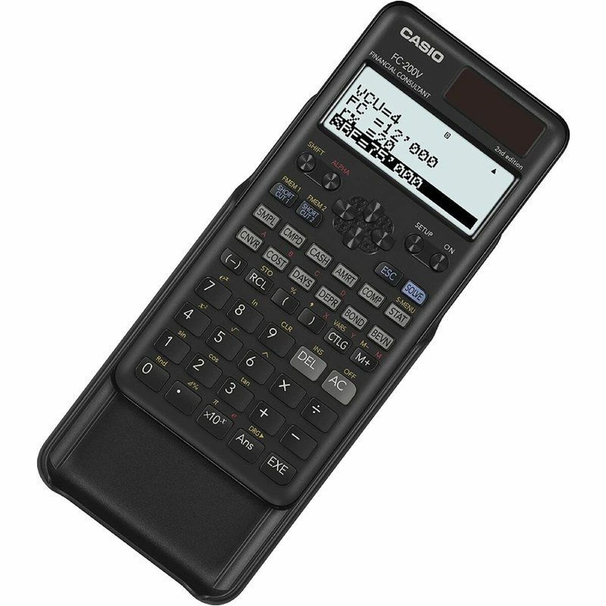 Calculadora Casio FC-200V-2-W-ET Negro