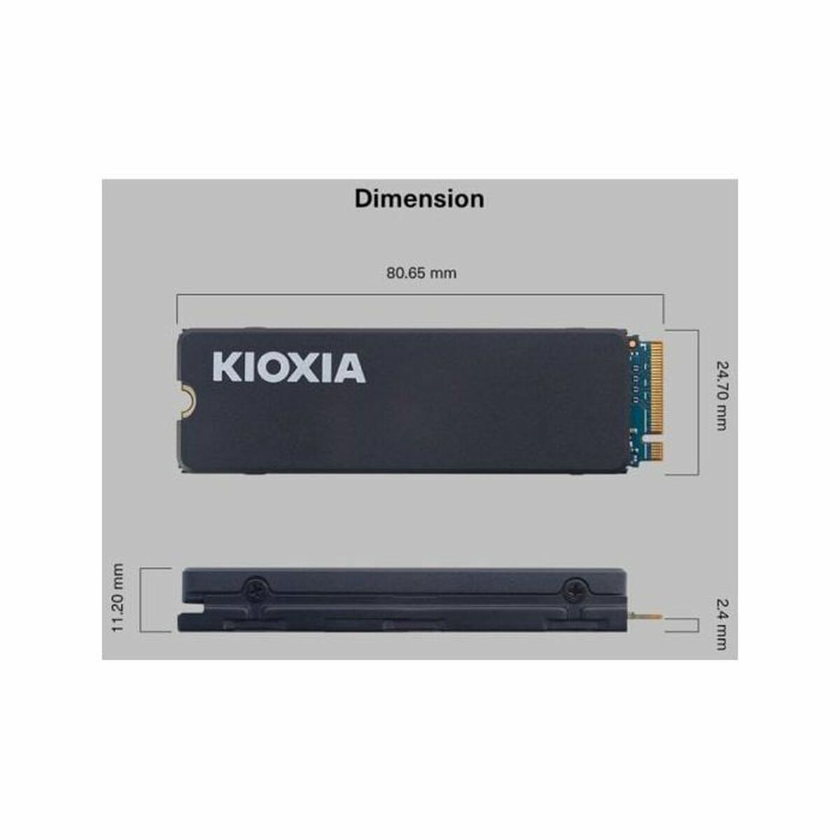 Disco Duro Kioxia Exceria Plus G3 1 TB SSD