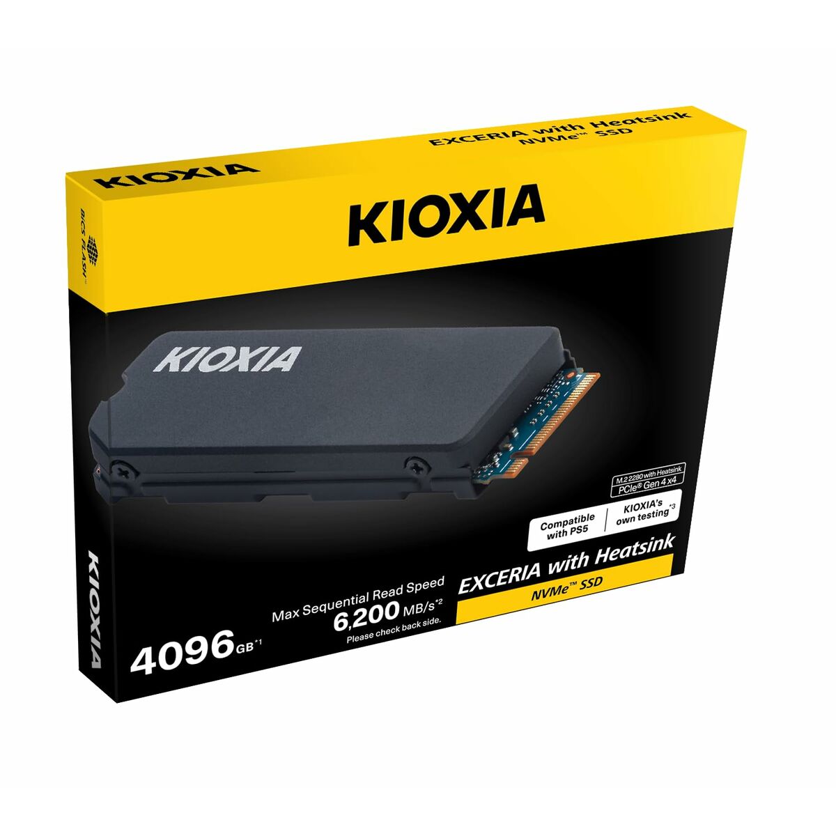 Disco Duro Kioxia Exceria Plus G3 4 TB SSD