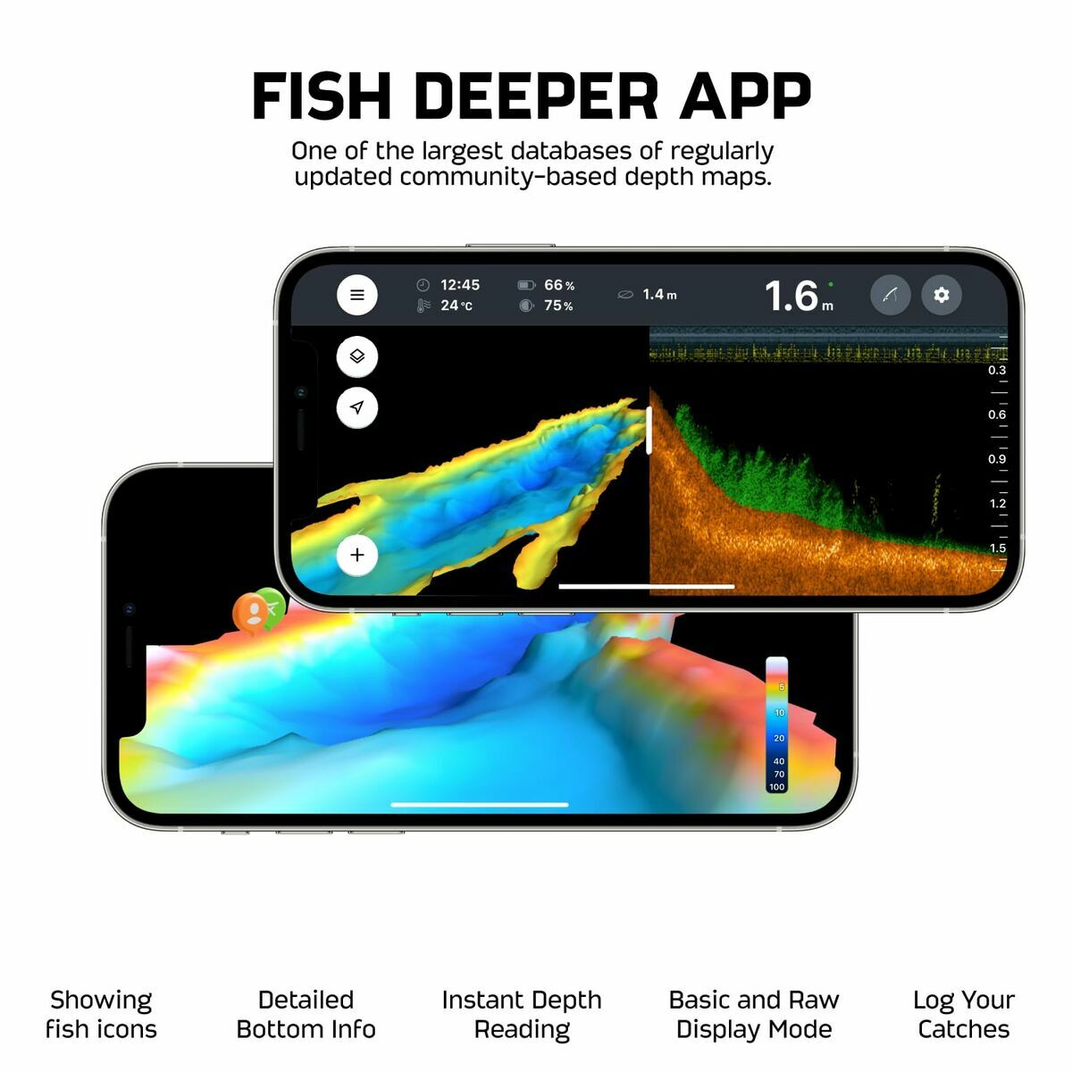 Localizador de peces Deeper DP6H13S10