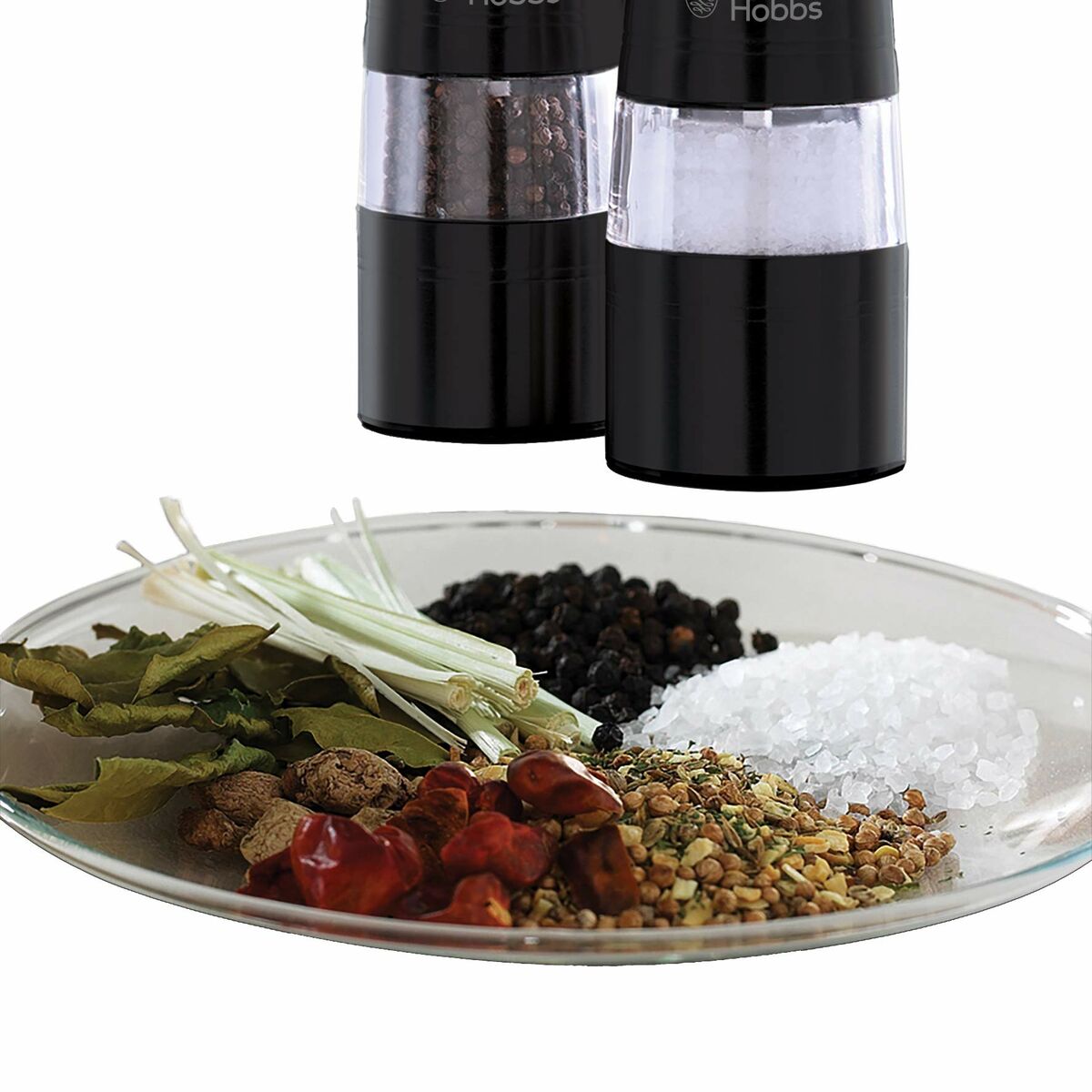 Molinillo para Especias Russell Hobbs 28010-56 Negro (2 Unidades)