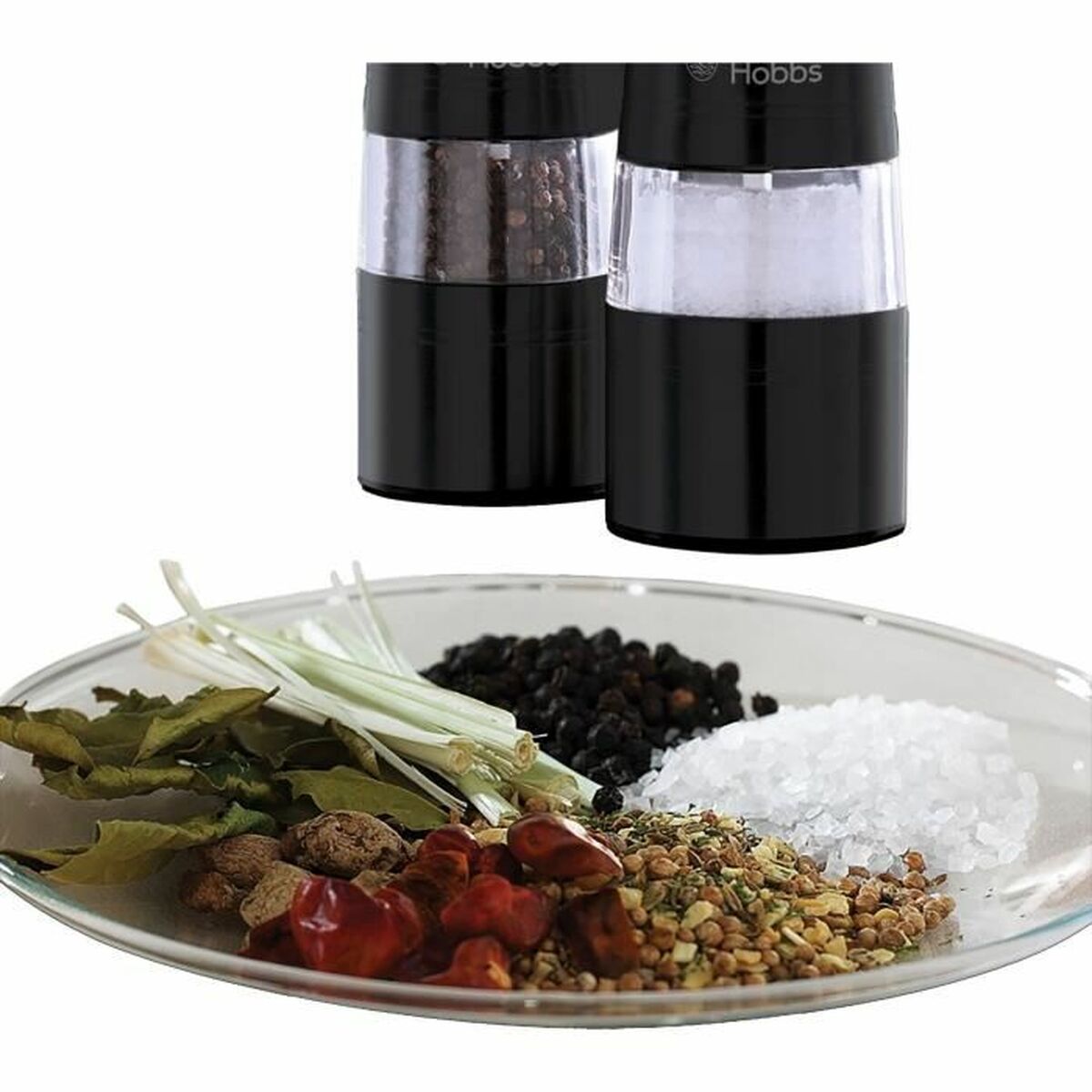 Molinillo para Especias Russell Hobbs 28010-56 Negro (2 Unidades)