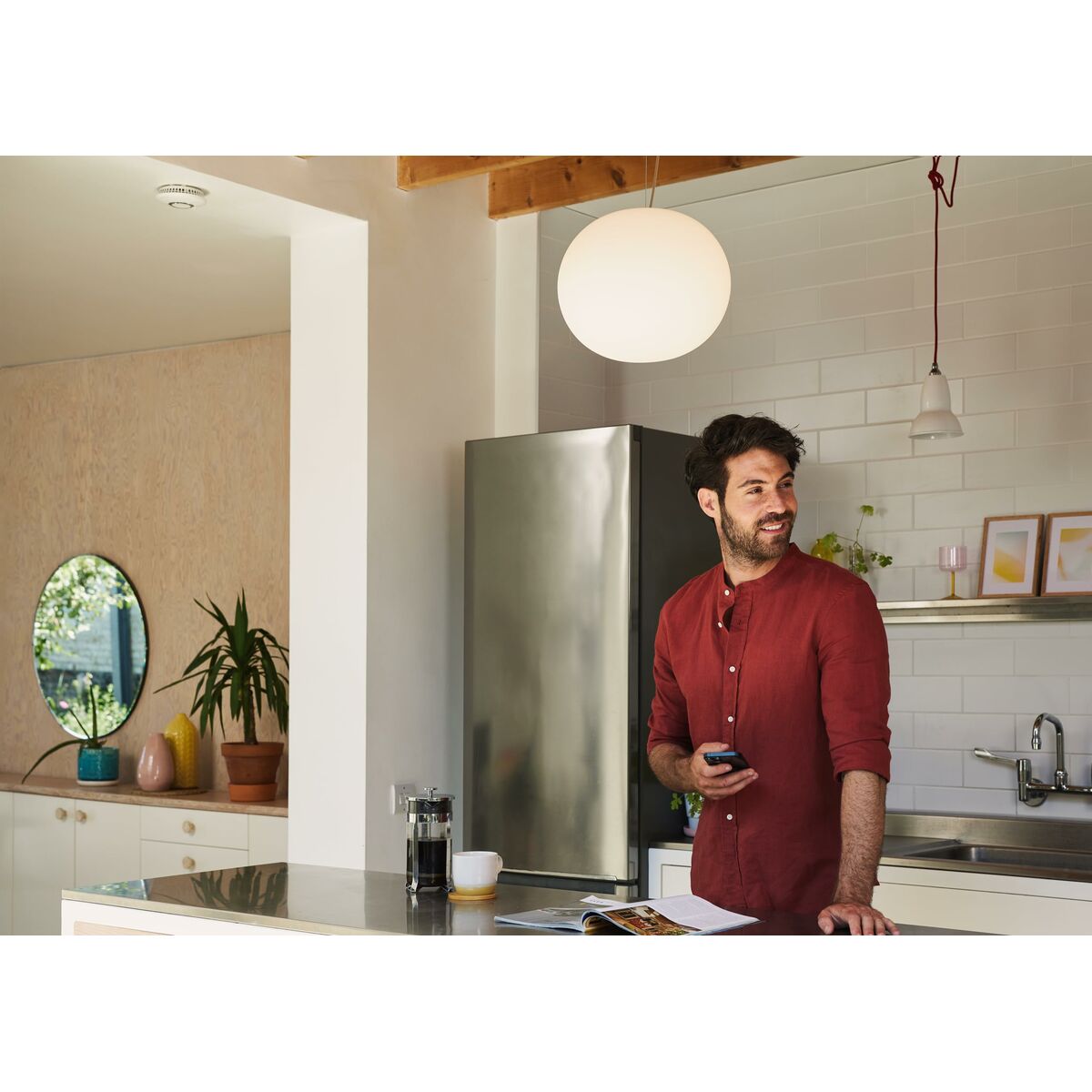 Sensor Inteligente de Puertas y Ventanas Yale AL-SS-1A-W