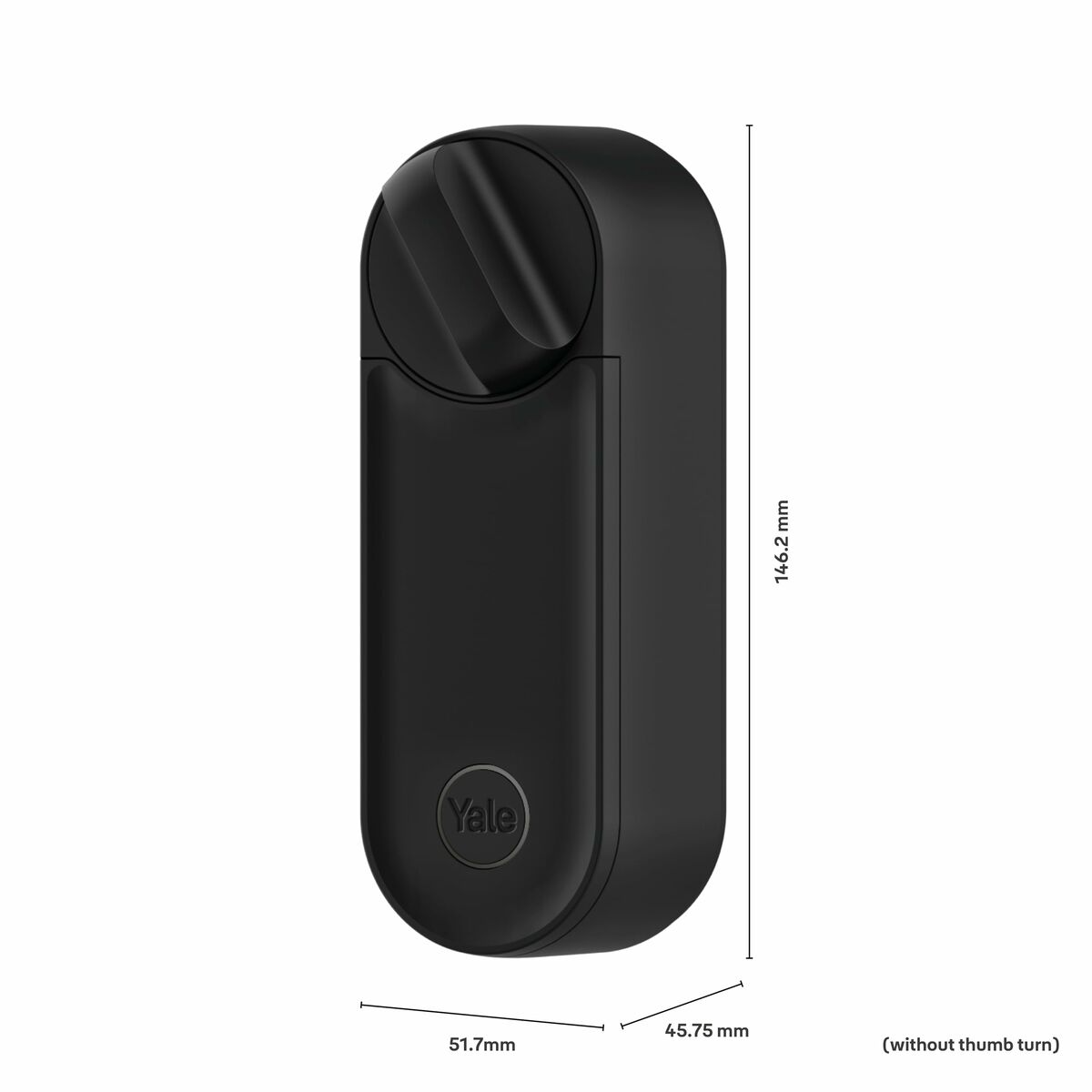 Enchufe Inteligente Yale 05/103210/MB Negro Negro mate Metal