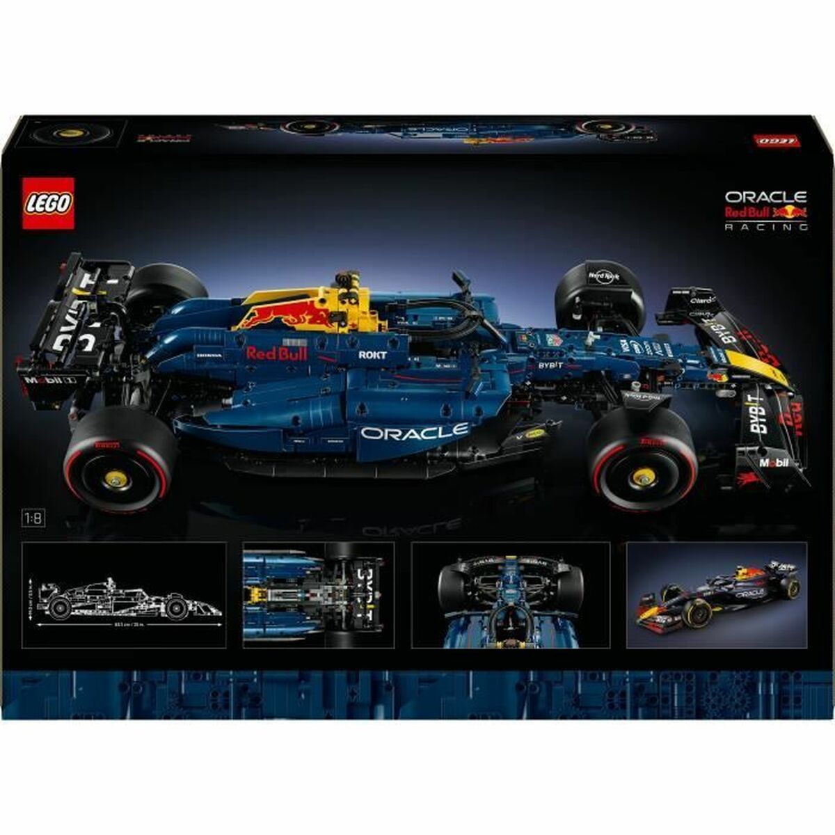 Juego de Construcción Lego TECHNIC 42206 Oracle Red Bull Racing RB20