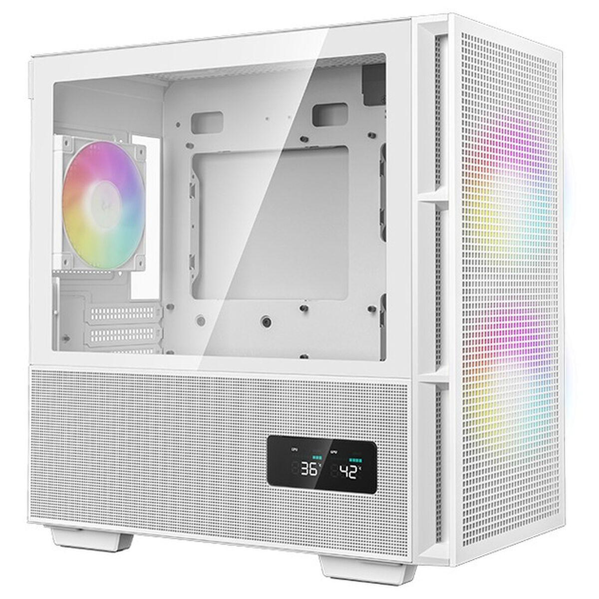 Caja Semitorre ATX DEEPCOOL CH360 Blanco