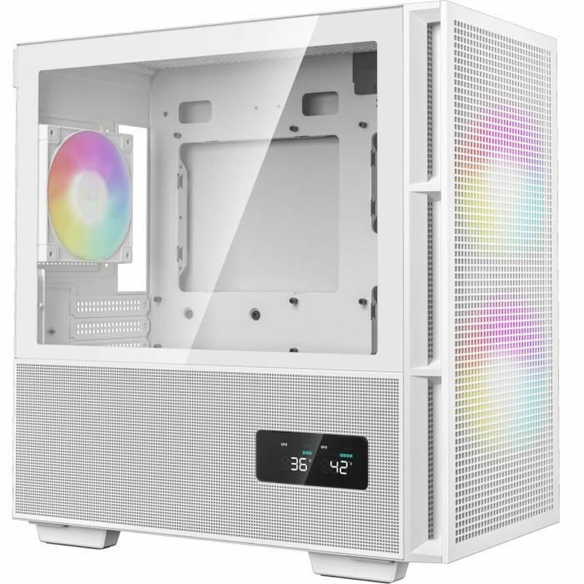 Caja Semitorre ATX DEEPCOOL CH360 Blanco