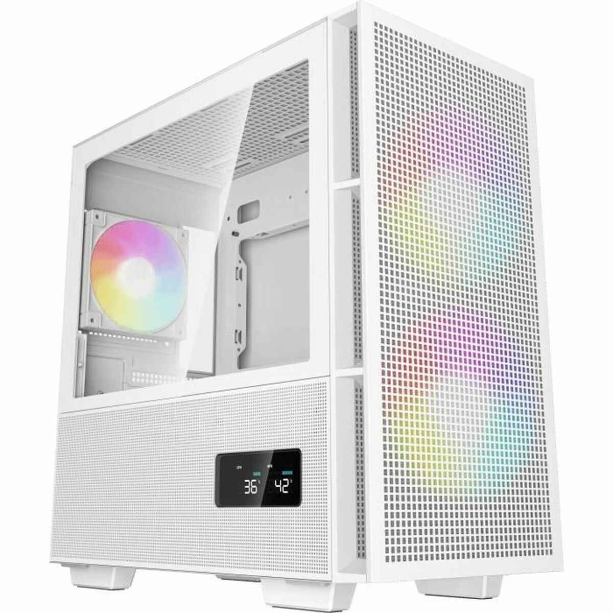 Caja Semitorre ATX DEEPCOOL CH360 Blanco