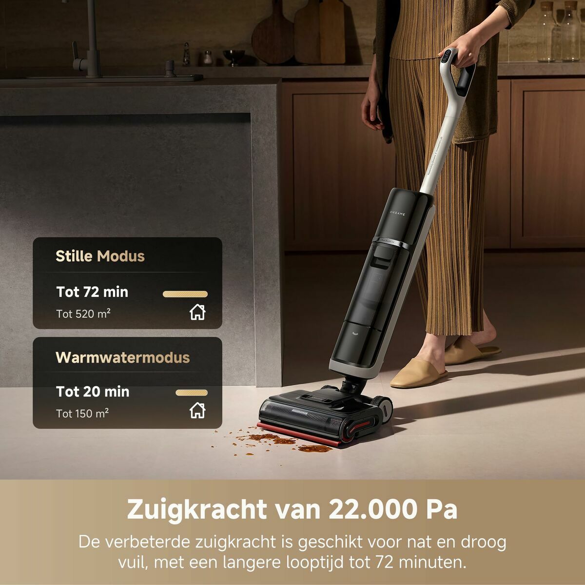 Aspirador Dreame 011101AA000225 Negro