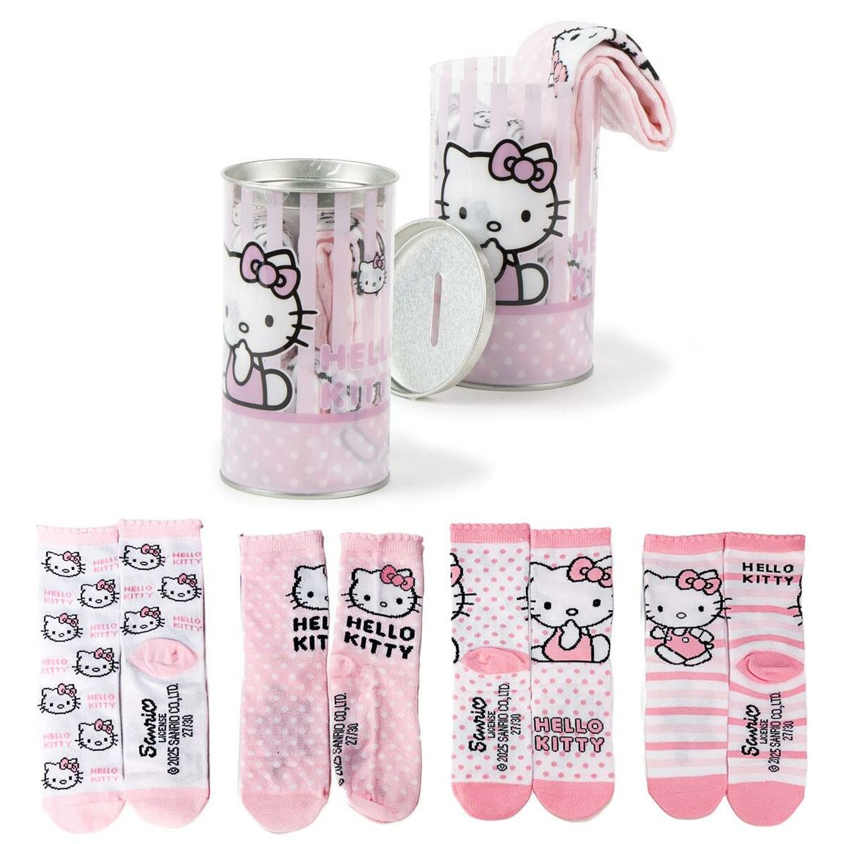 Pack de calcetines Hello Kitty 4 Piezas