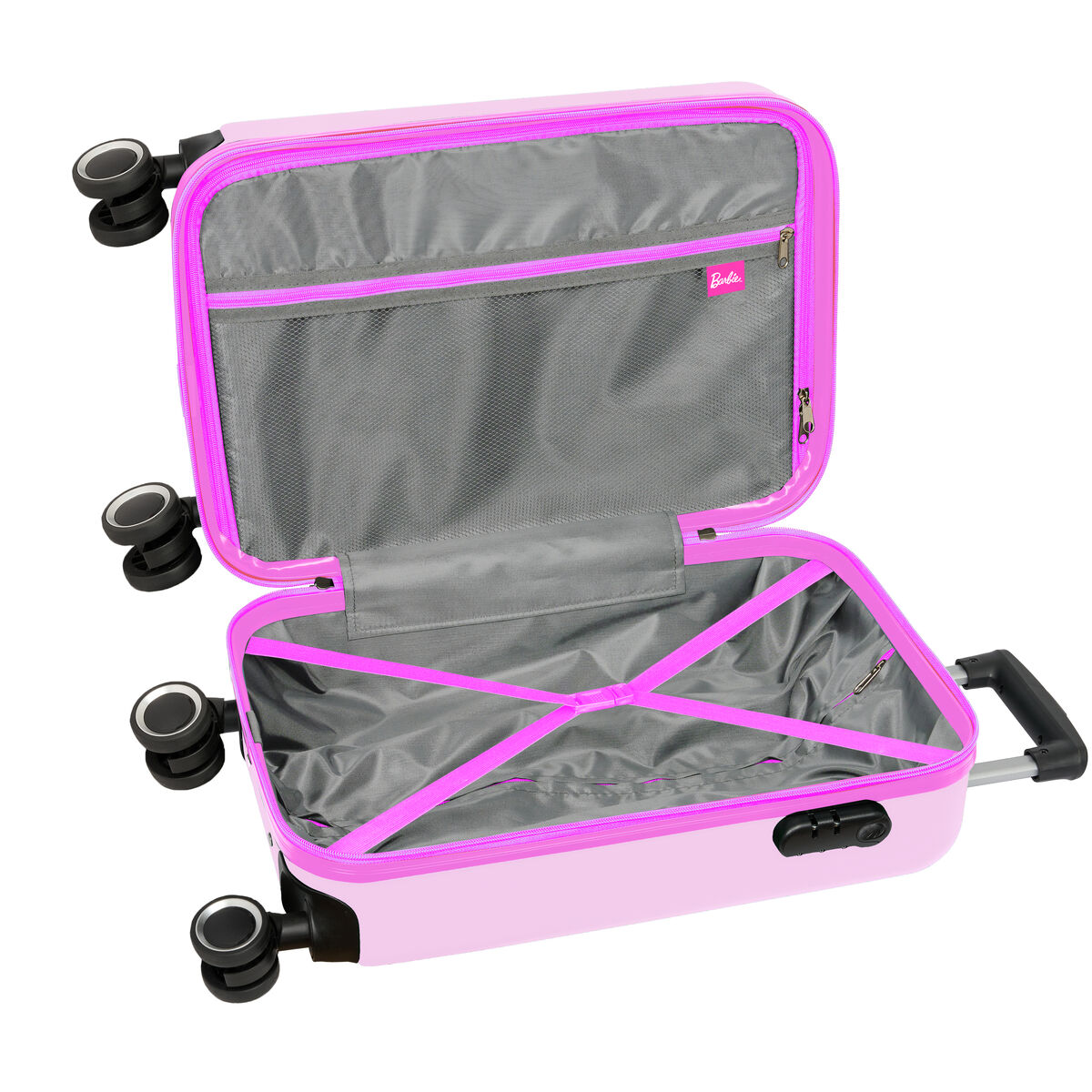 Mochila Escolar Barbie barbie Rosa Celeste 34,5 x 55 x 20 cm