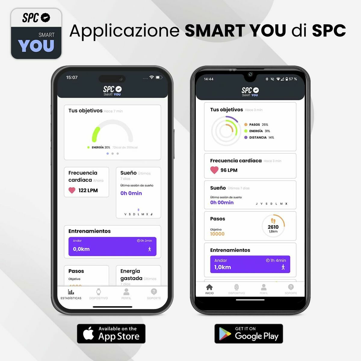 Smartwatch SPC Internet 9655N Negro