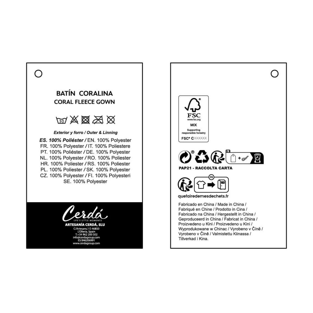 Batín Real Madrid C.F. Azul Blanco