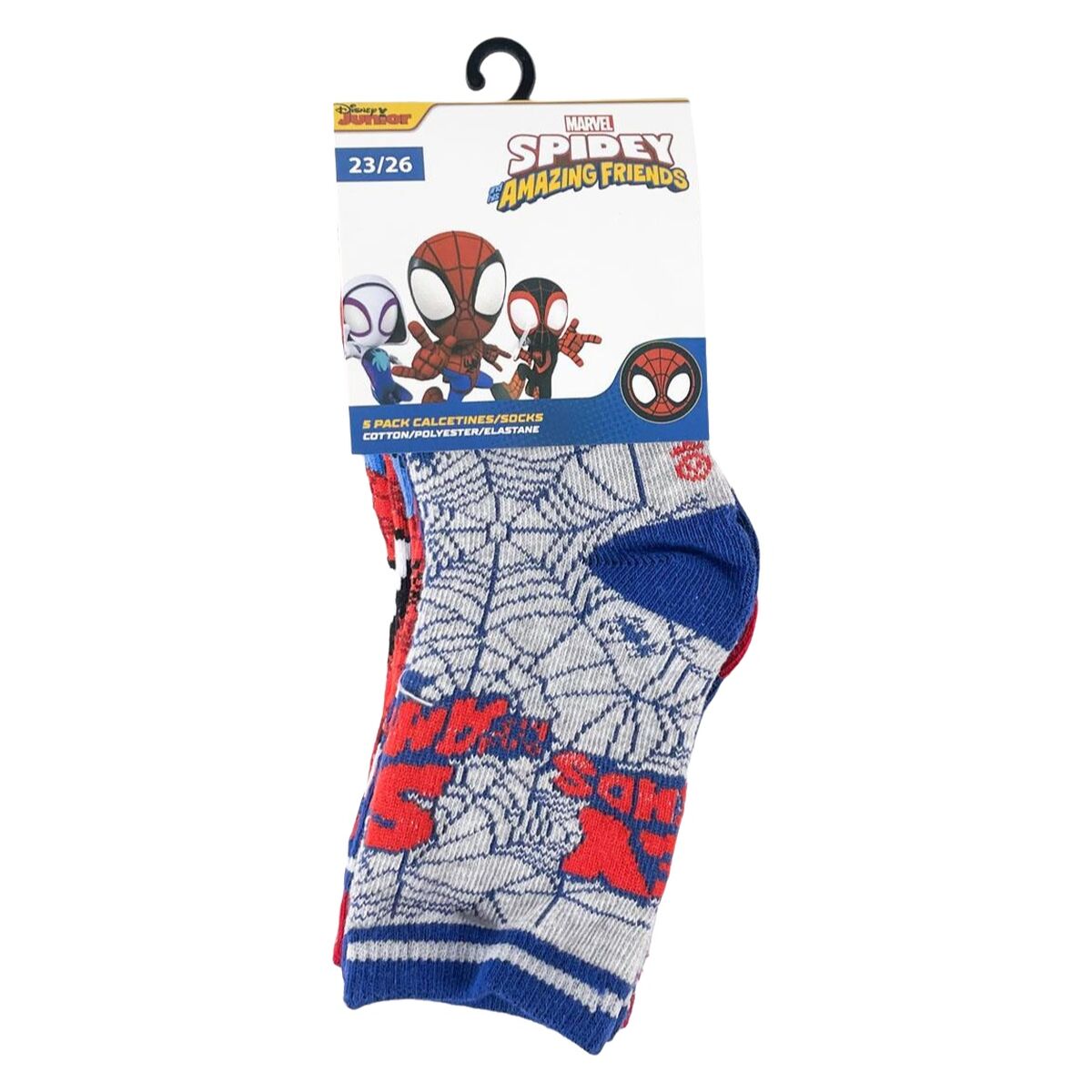 Calcetines Spidey Azul 5 pares