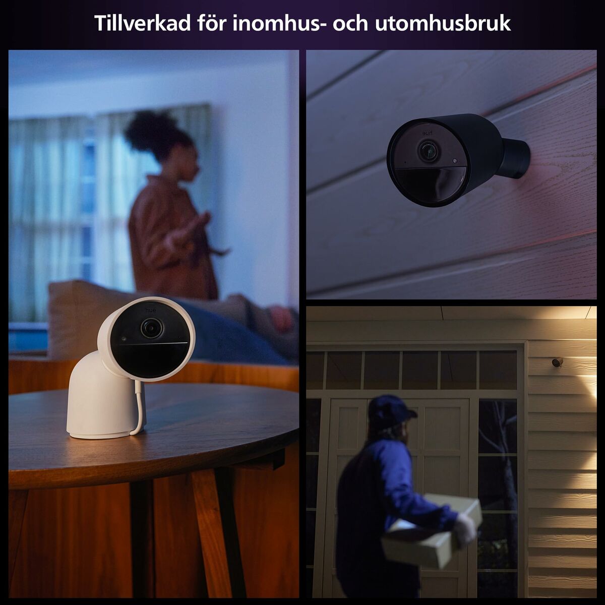 Cámara de vigilancia simulada Philips Hue Secure Cam