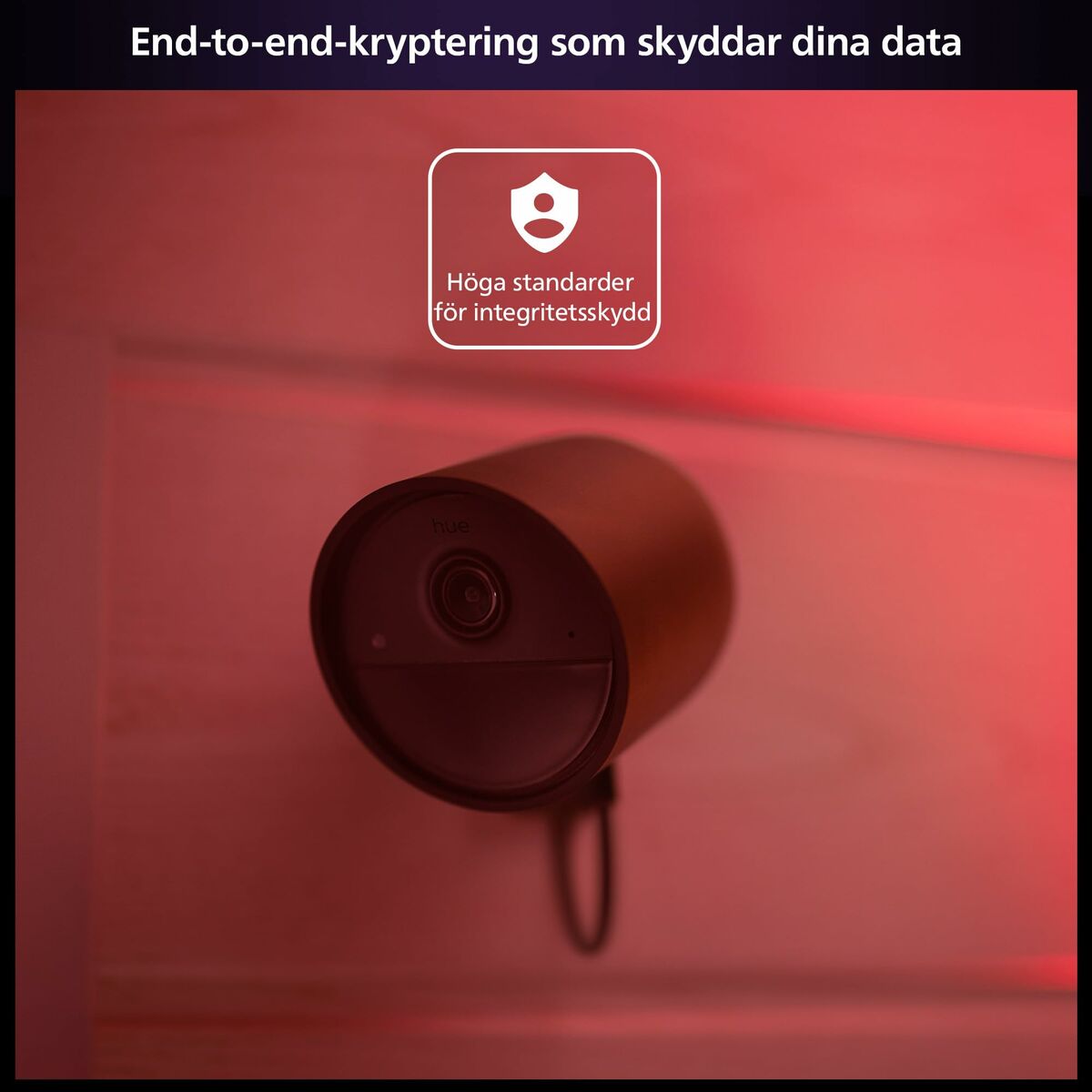 Cámara de vigilancia simulada Philips Hue Secure Cam