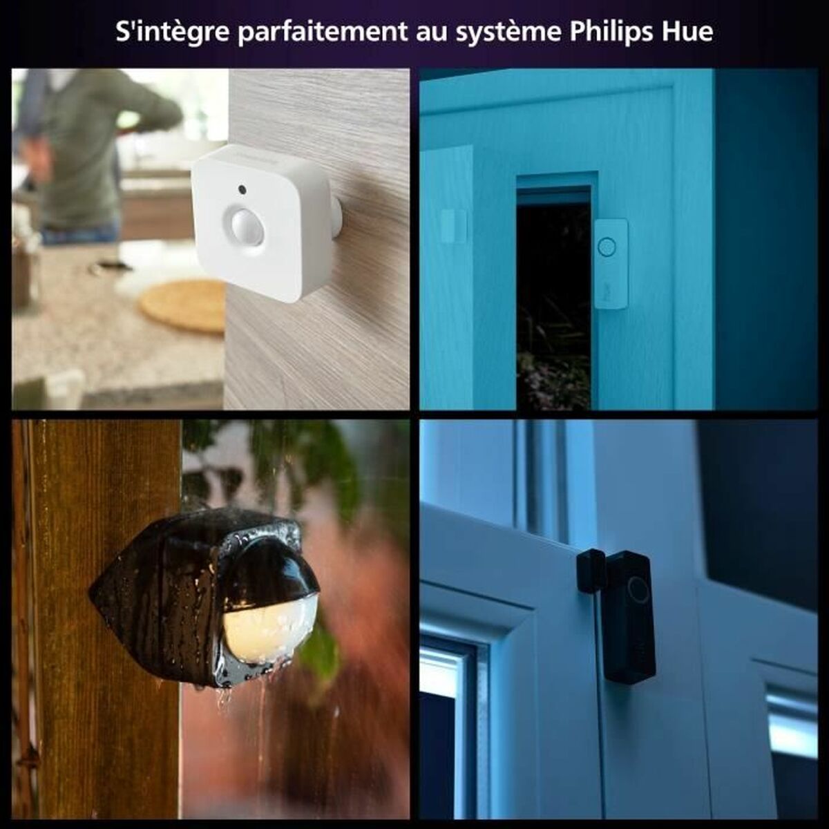 Cámara de vigilancia simulada Philips Hue Secure Cam