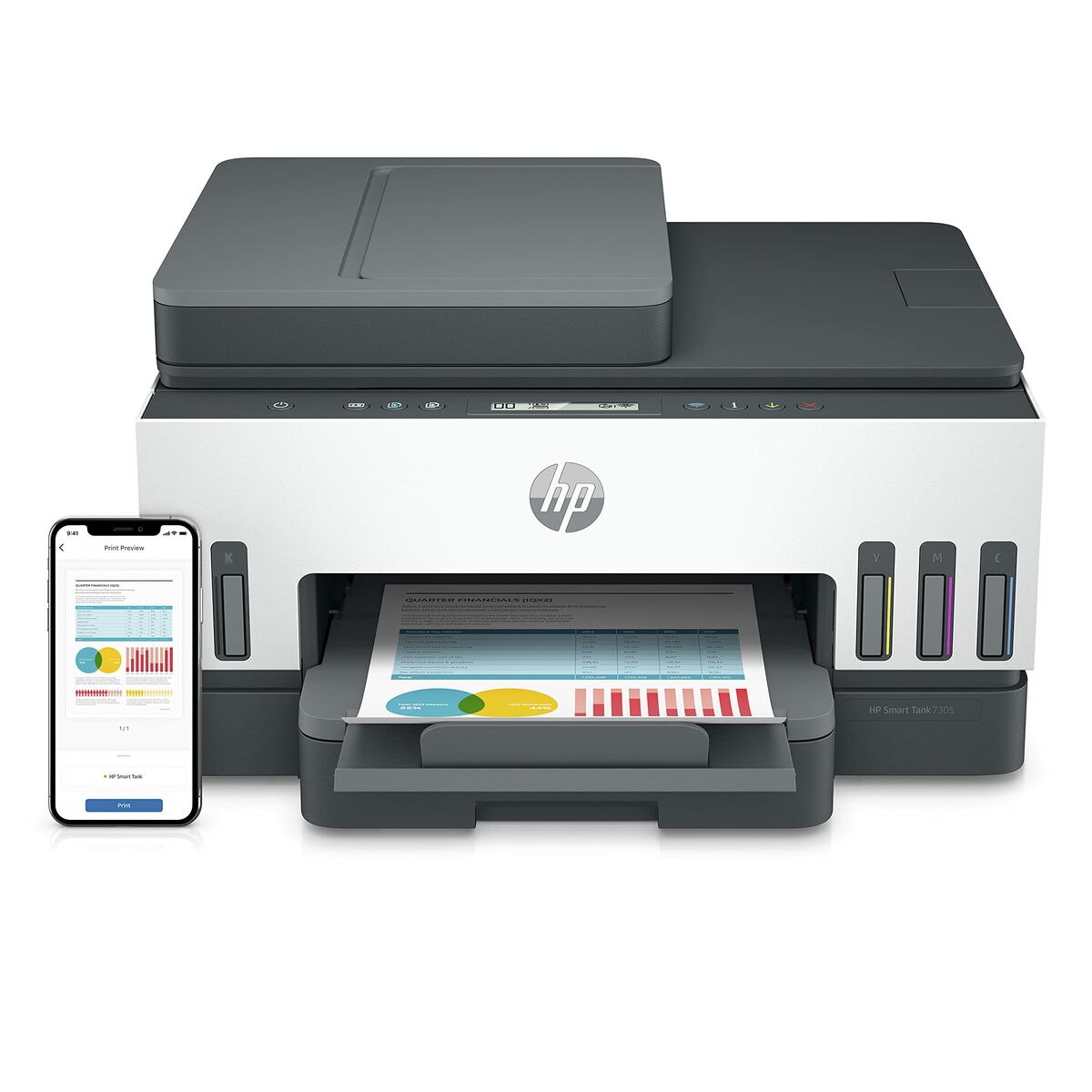 Impresora Multifunción HP Smart Tank 7305