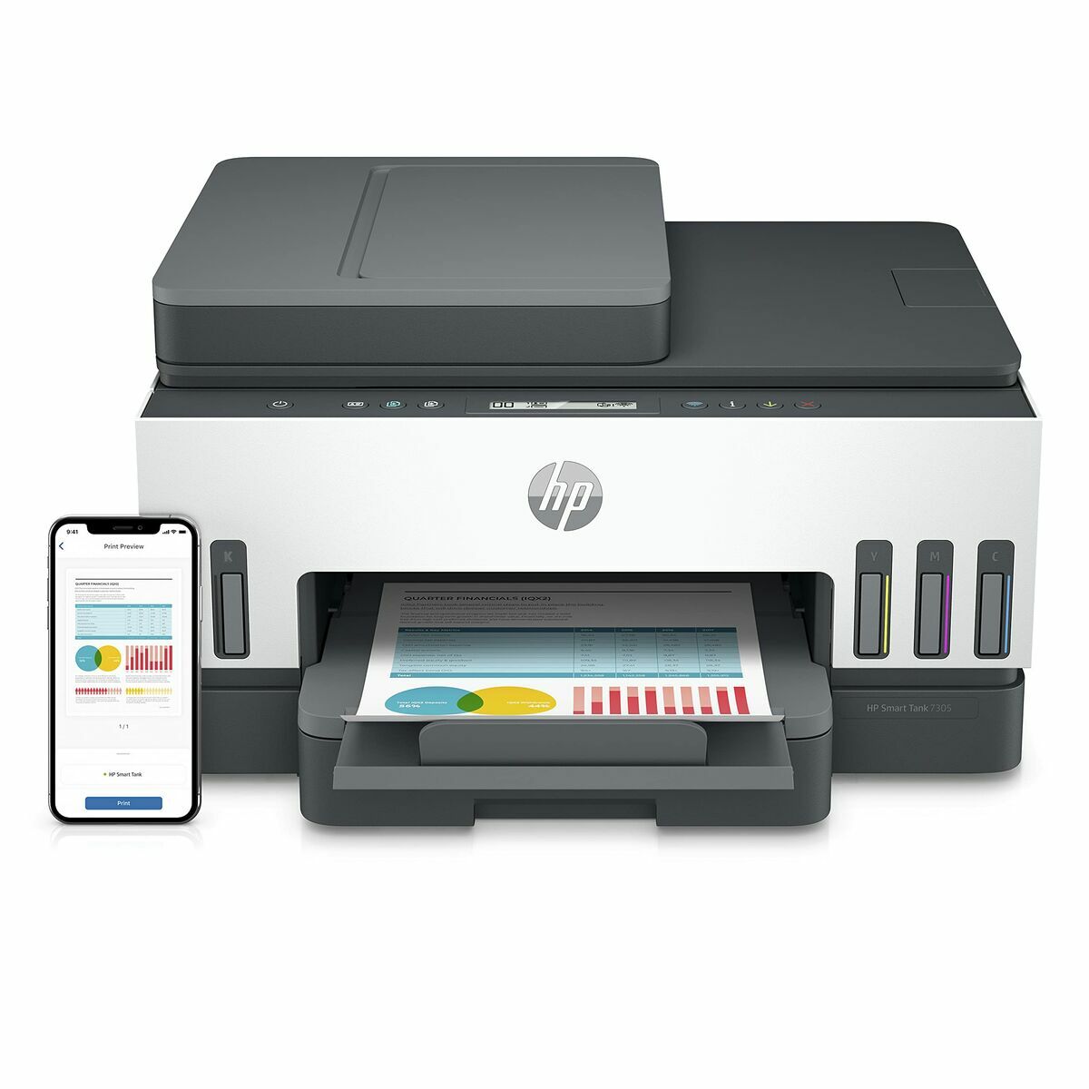 Impresora Multifunción HP Smart Tank 7305