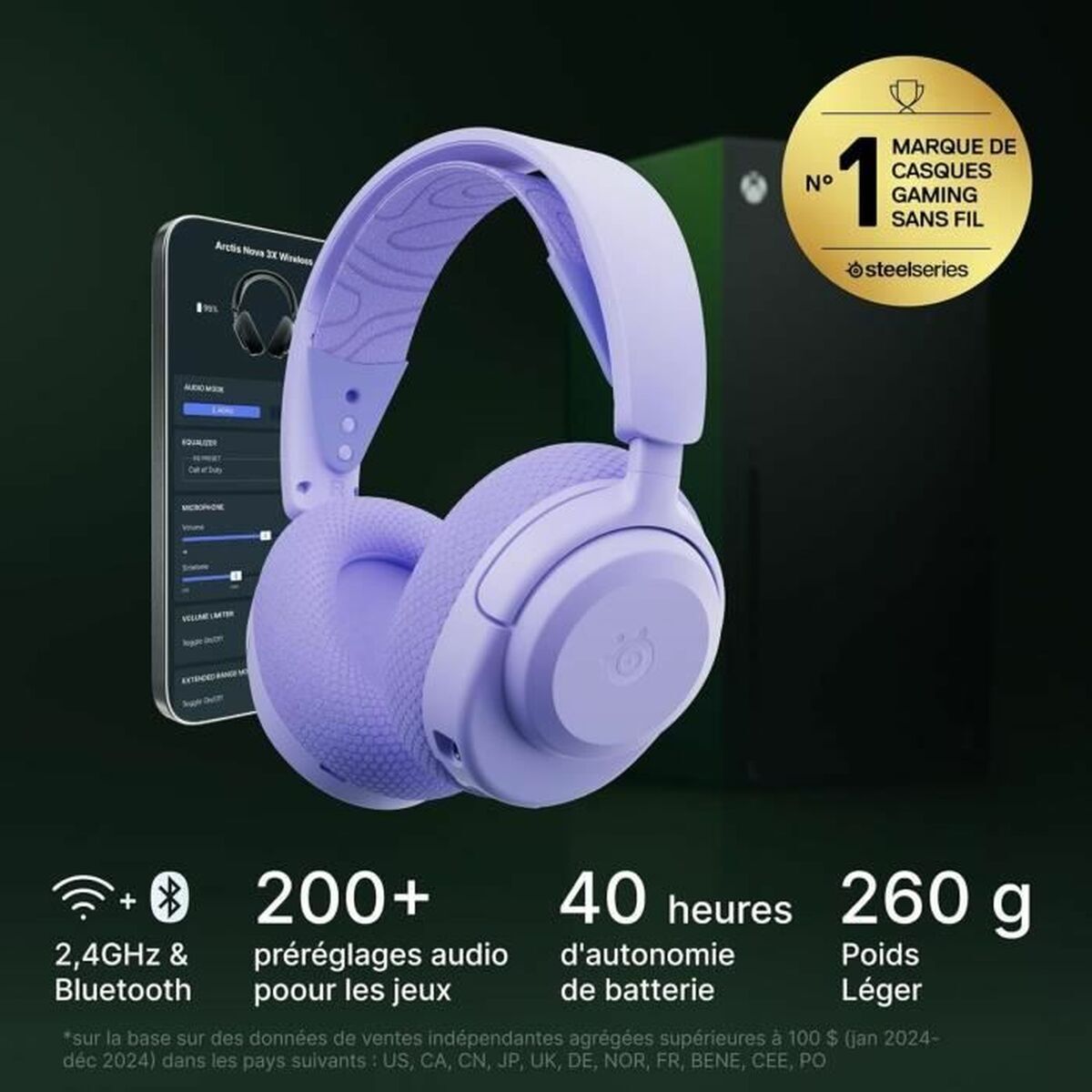Auriculares SteelSeries Arctis Nova 3XW