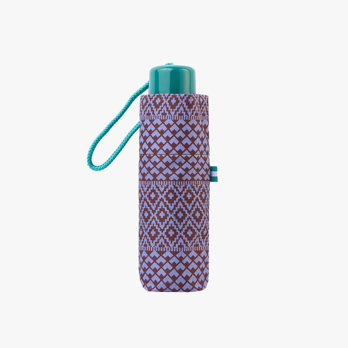 Paraguas Plegable C-Collection Colores surtidos 6 x 4 x 18 cm Ø 90 cm Étnico