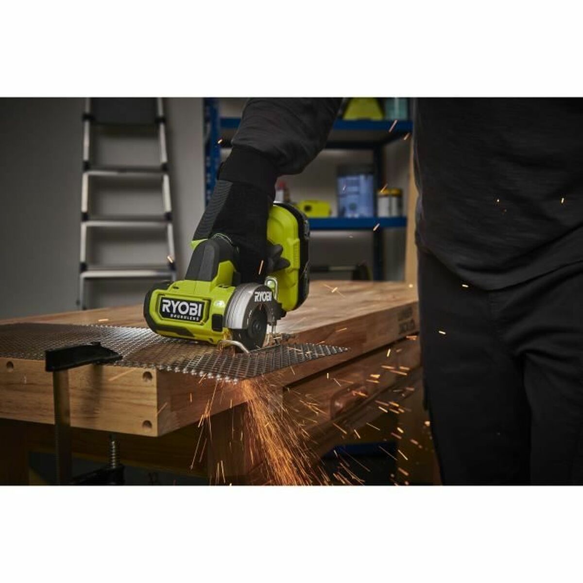 Amoladora angular Ryobi
