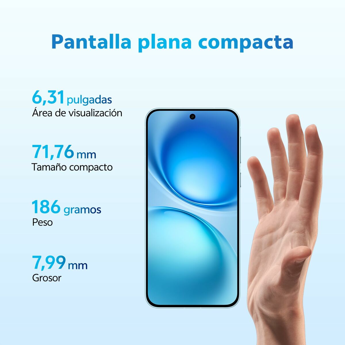 Smartphone Vivo 560272 Octa Core 12 GB RAM 512 GB Azul