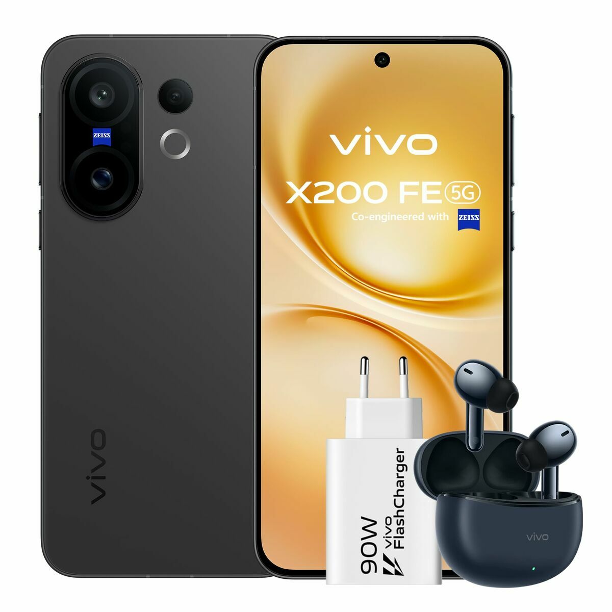 Smartphone Vivo 560271 Octa Core 12 GB RAM 512 GB Negro