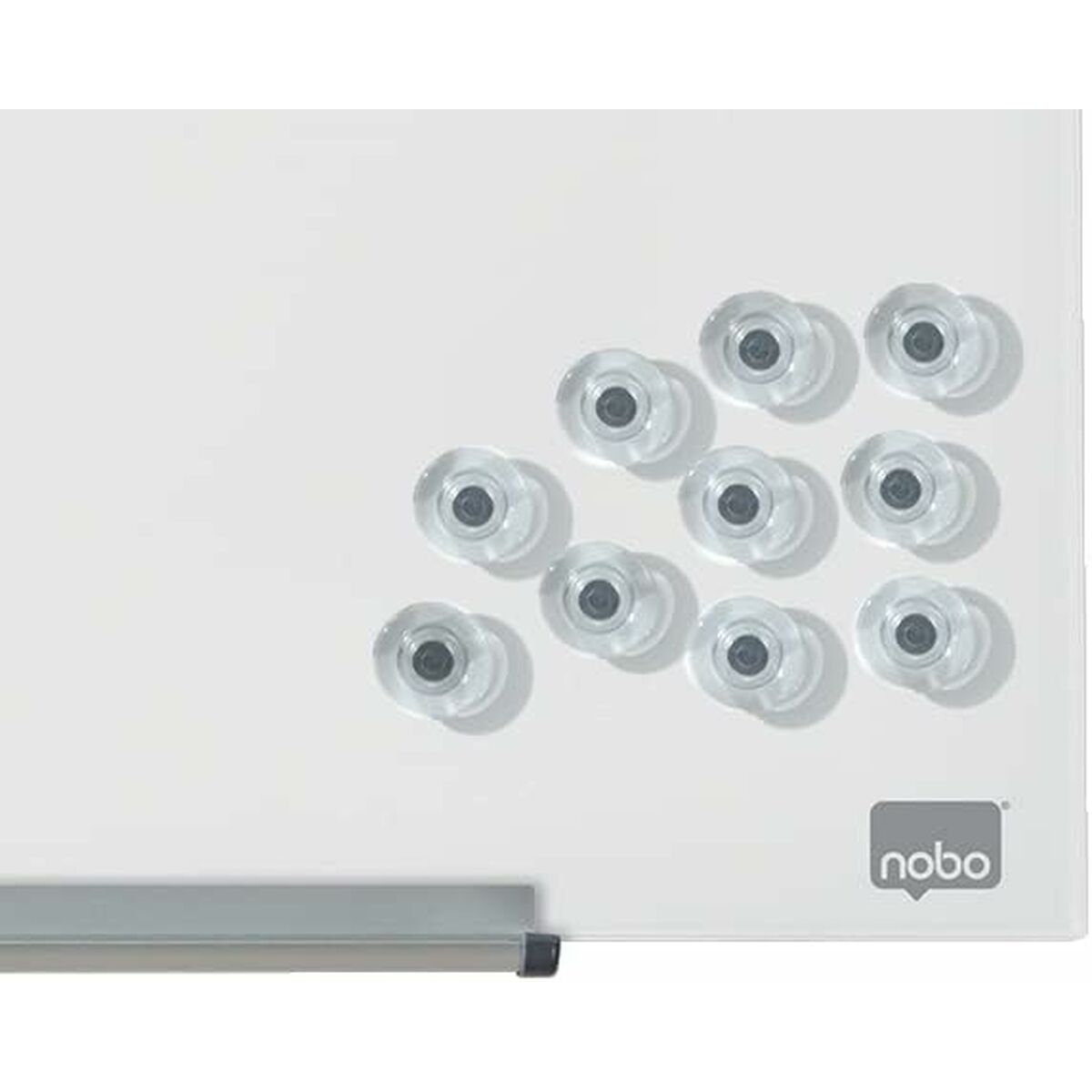 Pizarra magnética Nobo Plateado