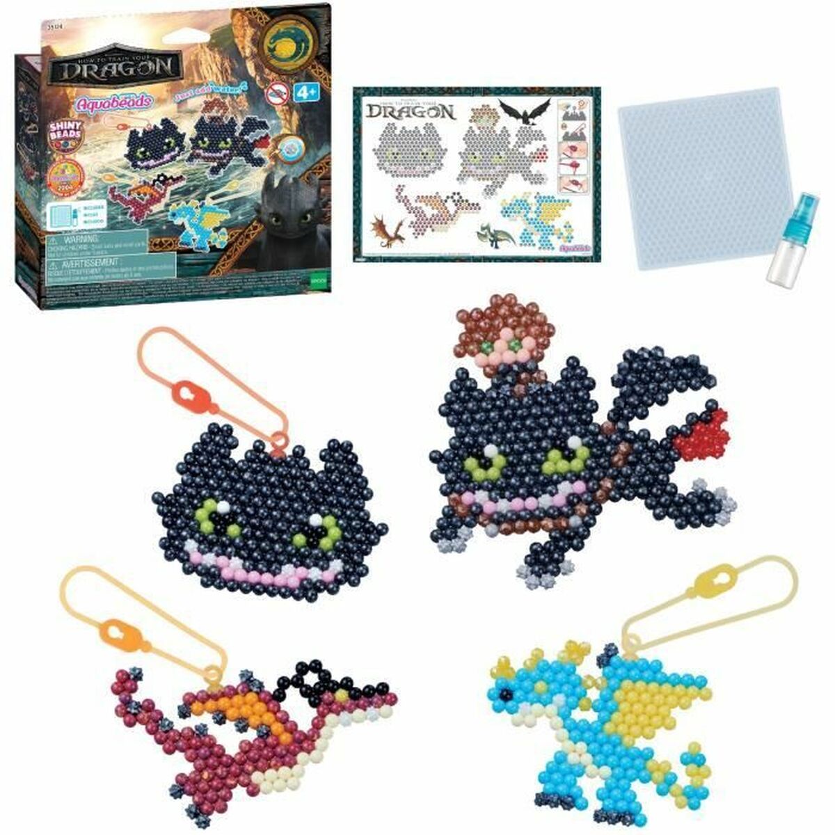 Juego de Manualidades Aquabeads Dragons (800 Piezas)