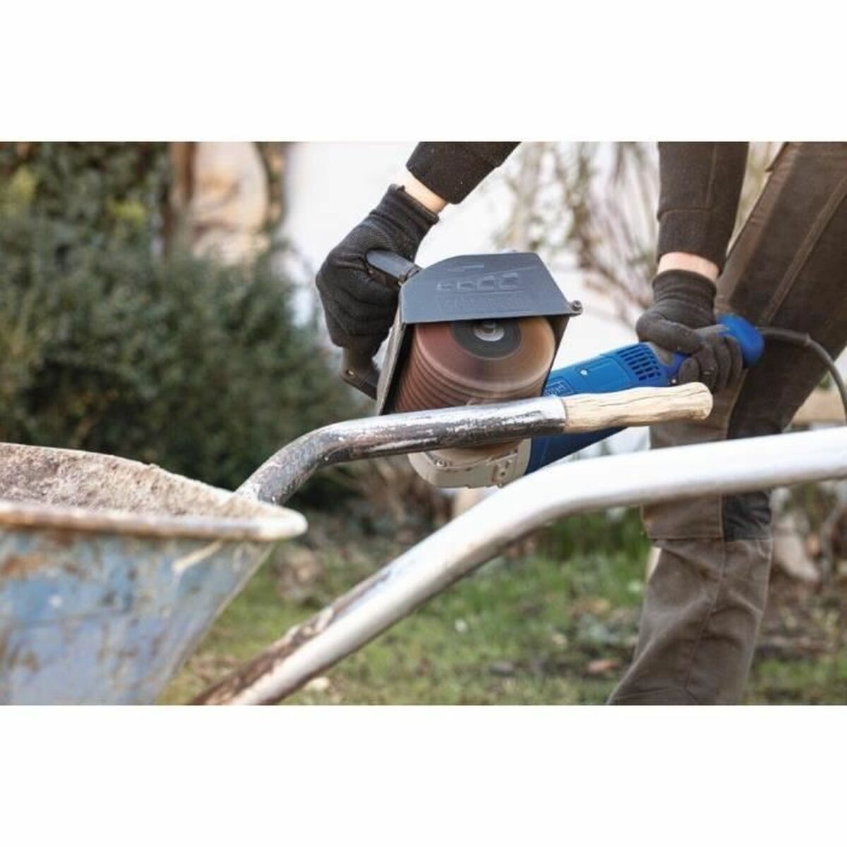 Lijadora excéntrica Scheppach