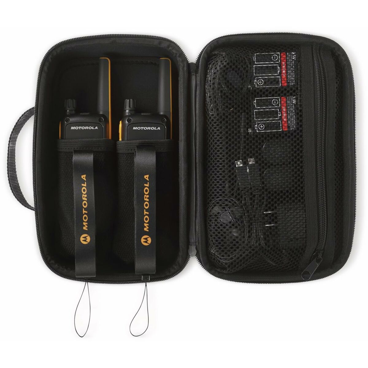 Walkie-Talkie Motorola B8P00810YDEMAG Amarillo Negro Naranja 500 mW