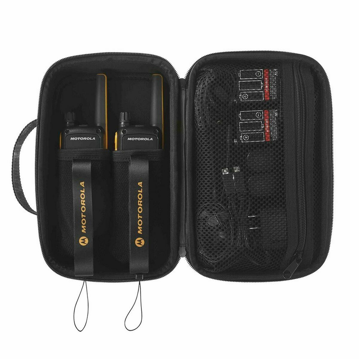 Walkie-Talkie Motorola B8P00810YDEMAG Amarillo Negro Naranja 500 mW