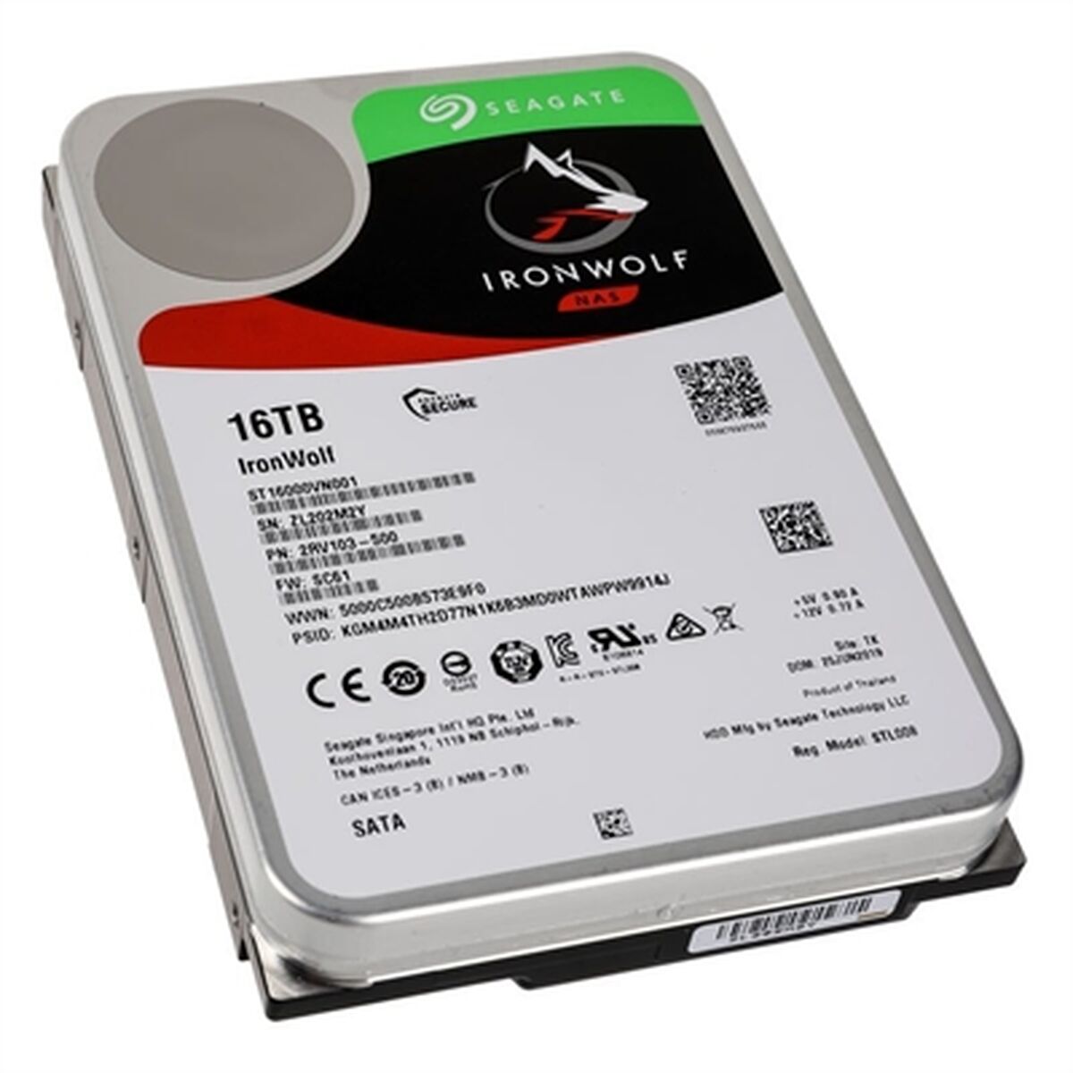 Disco Duro Seagate ST16000VN001 3,5" 16 TB