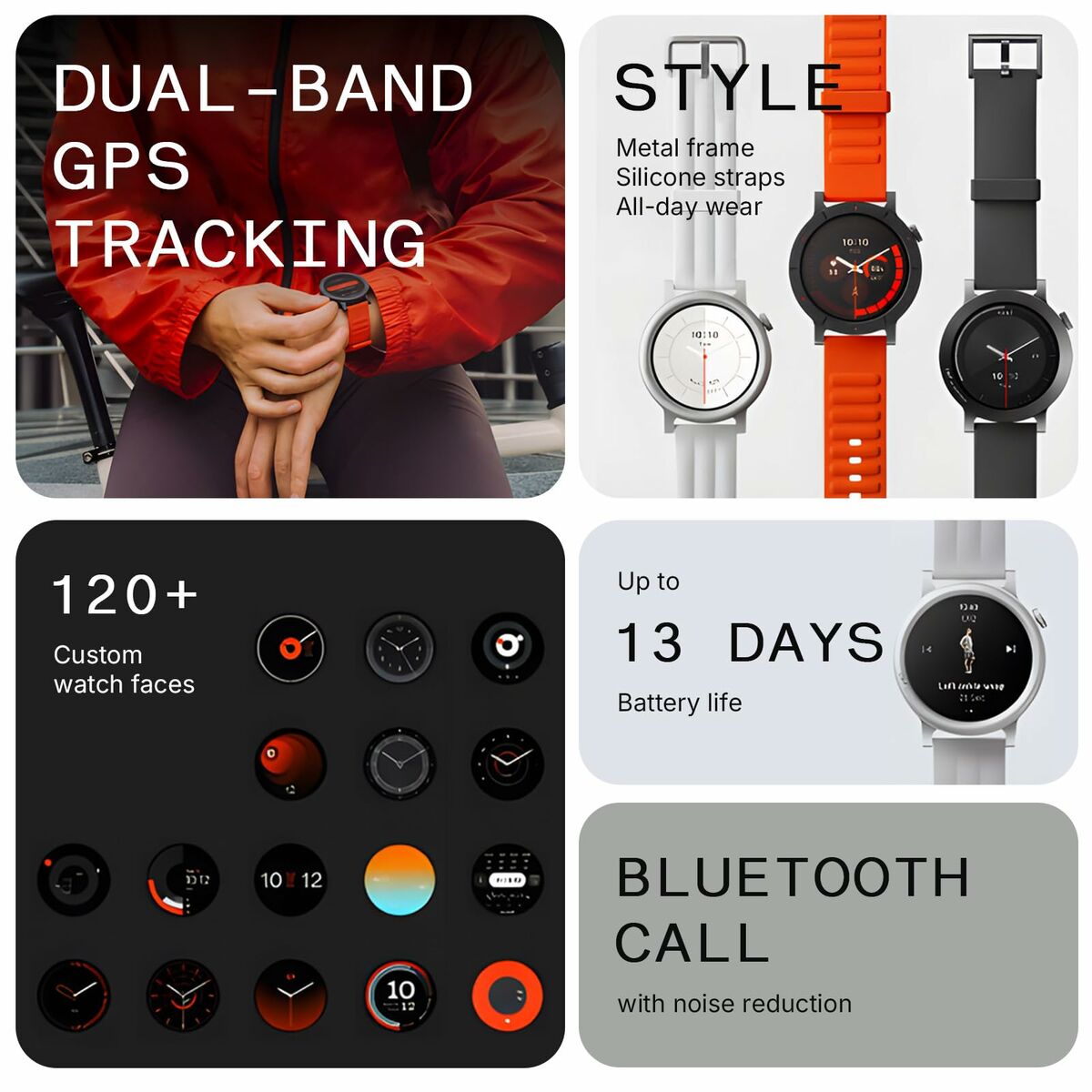 Smartwatch Nothing A10700020 Gris 1,43"