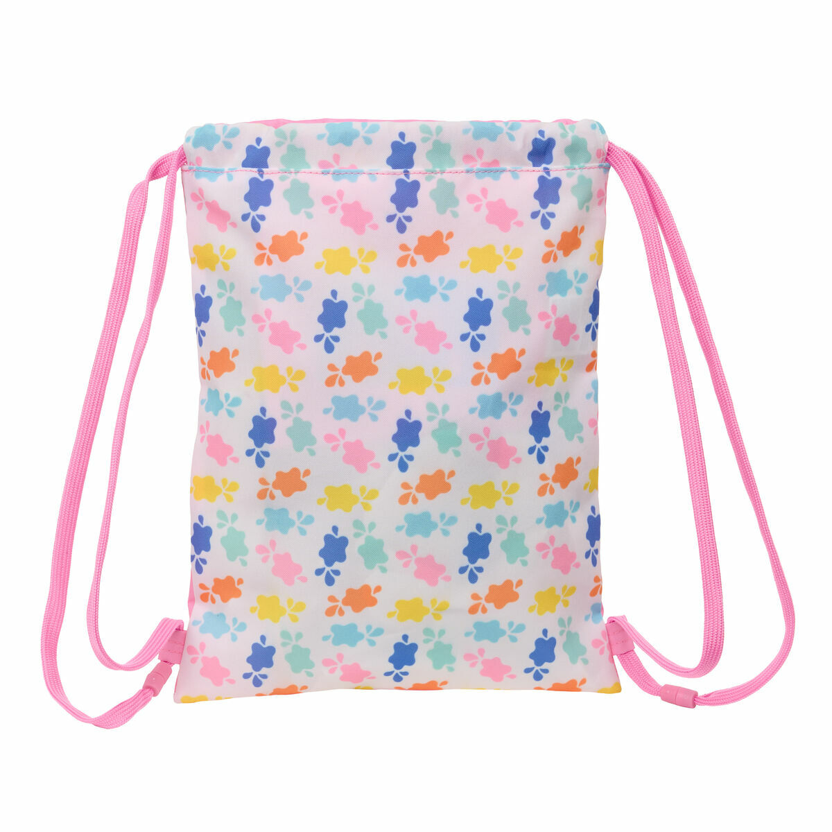 Bolsa Mochila con Cuerdas Peppa Pig Baby pig Multicolor 26 x 34 x 1 cm