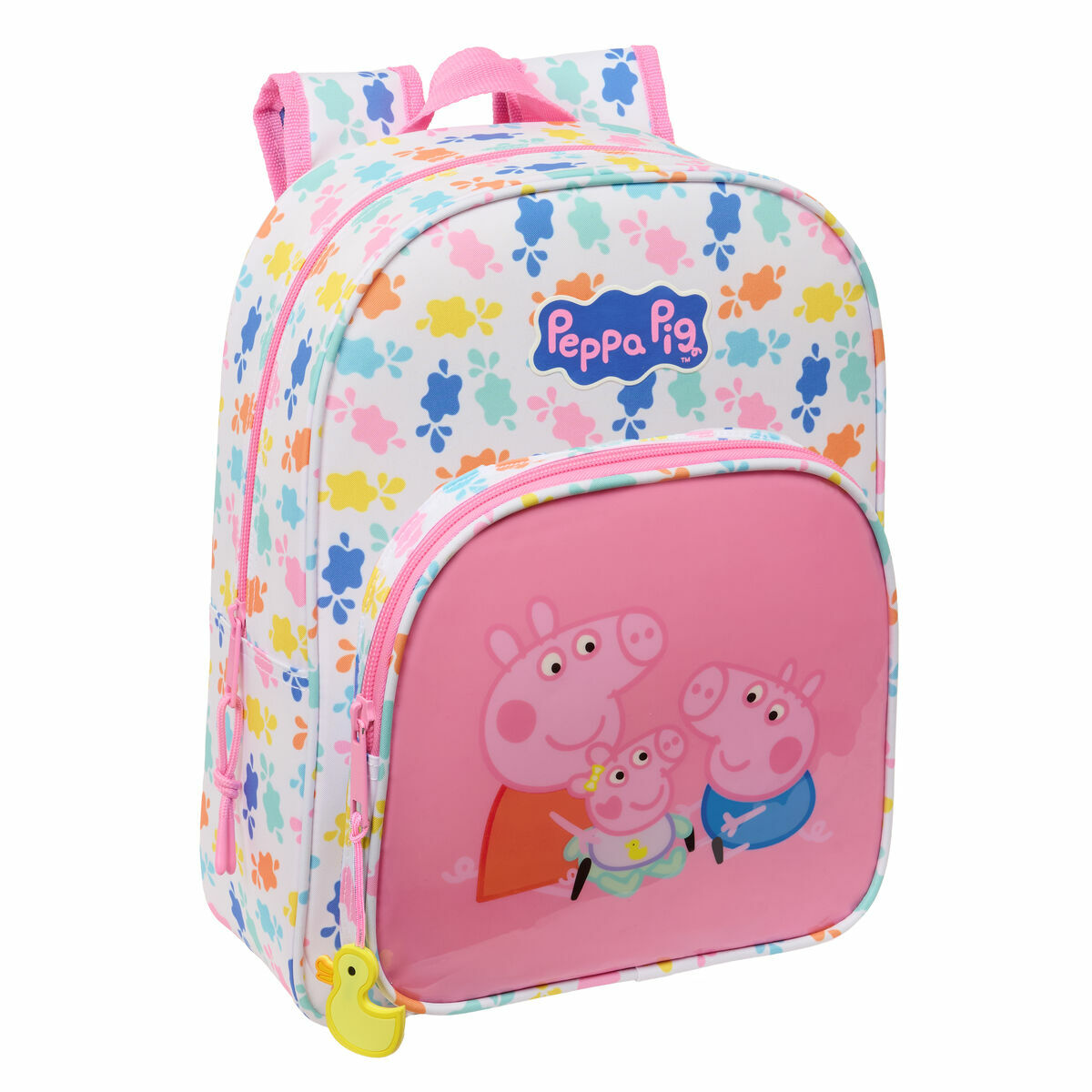 Mochila Escolar Peppa Pig Baby pig Multicolor 26 x 34 x 11 cm