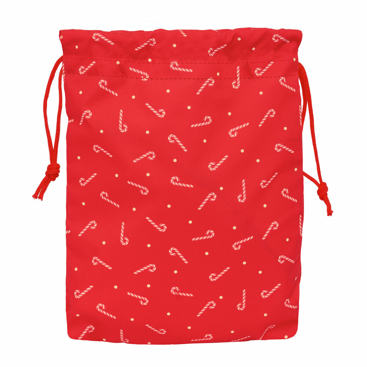 Bolsa Mochila con Cuerdas Safta Rojo 26 x 34 x 1 cm