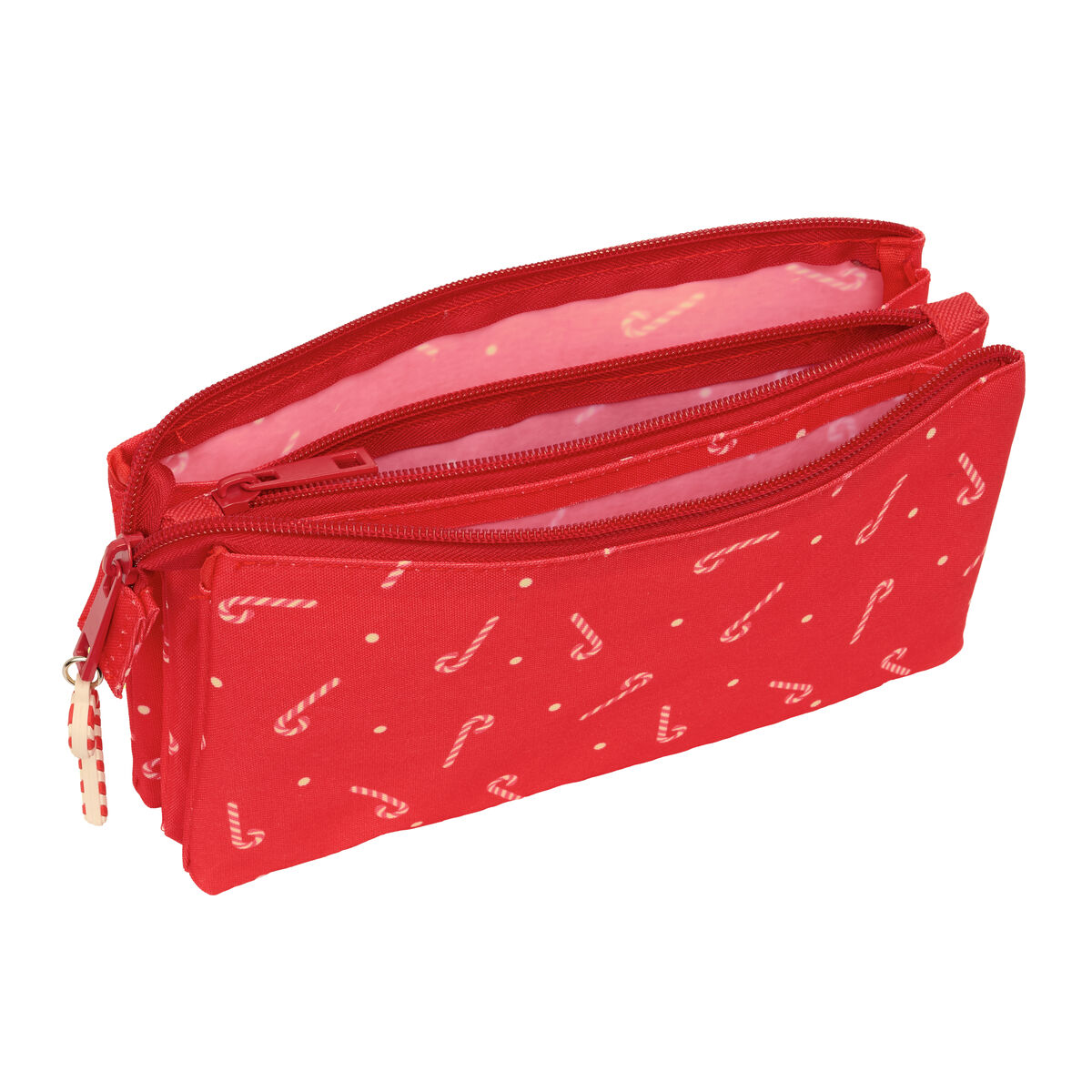 Portatodo Safta Rojo 22 x 12 x 3 cm
