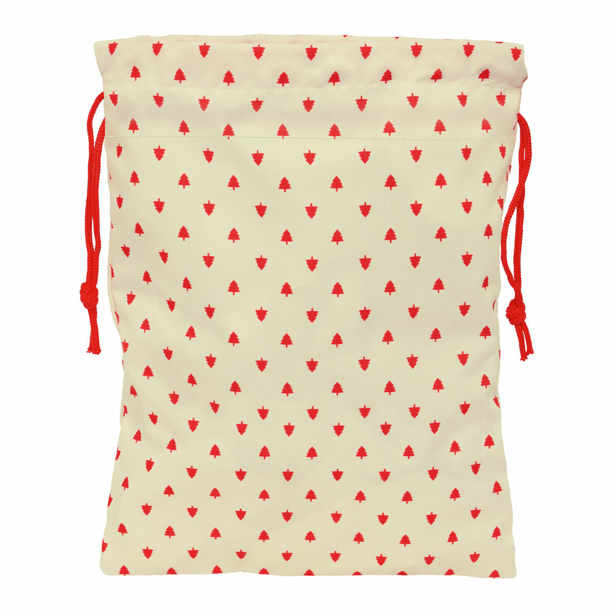 Bolsa Mochila con Cuerdas Safta Beige 26 x 34 x 1 cm