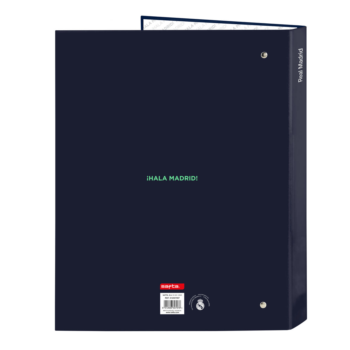 Carpeta de anillas Real Madrid C.F. A4 26.5 x 33 x 4 cm