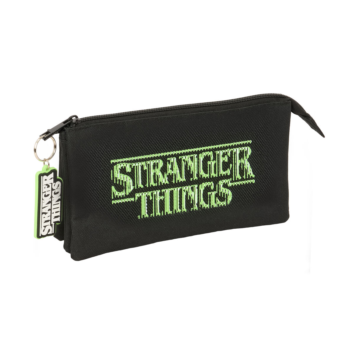Portatodo Stranger Things Negro 22 x 12 x 3 cm