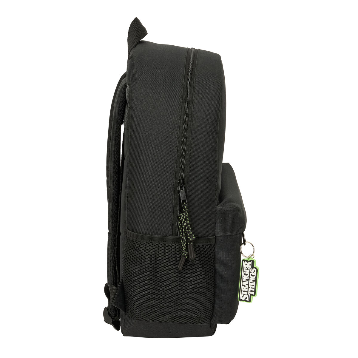 Mochila Escolar Stranger Things Negro 30 x 46 x 14 cm