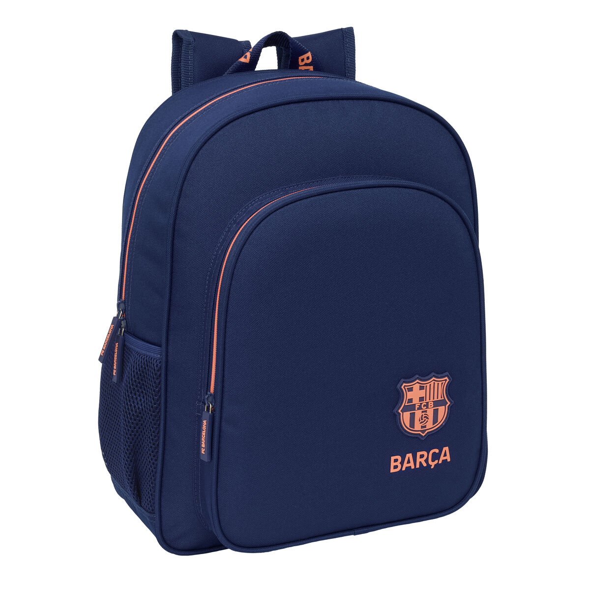Mochila Escolar F.C. Barcelona Azul marino 32 x 38 x 12 cm