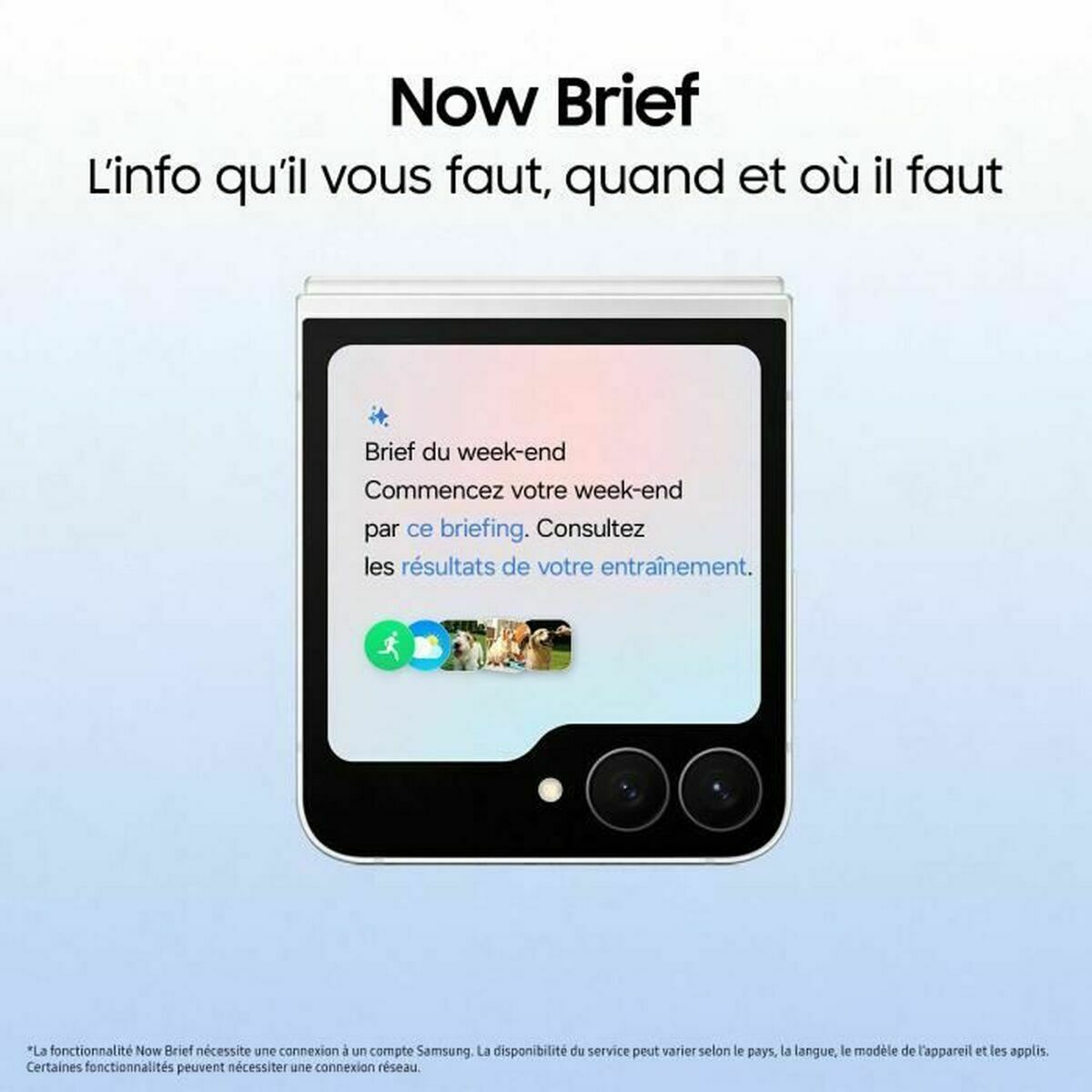 Smartphone Samsung F761 8-128 BK V2 Octa Core 8 GB RAM 128 GB Negro 6,7"