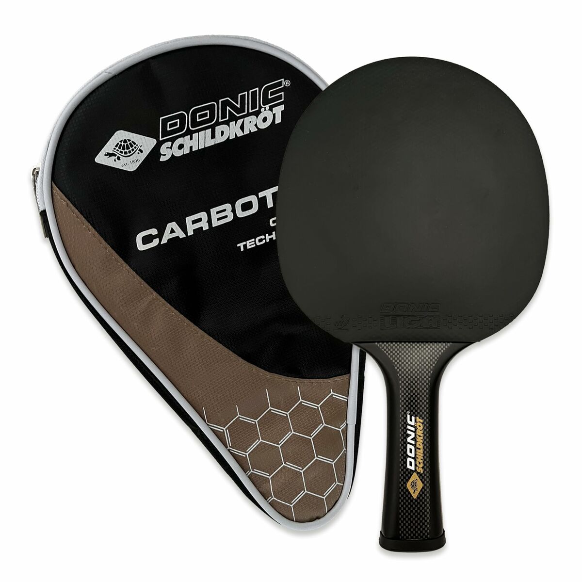Raqueta de Ping Pong Schildkröt Negro