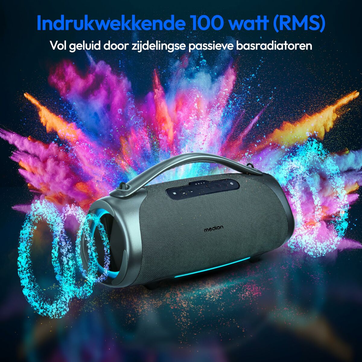 Altavoz Bluetooth Portátil Medion