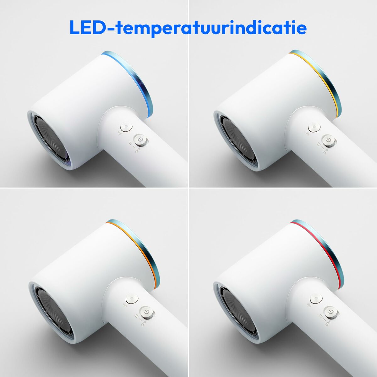 Secador de Pelo Medion Blanco 1600 W