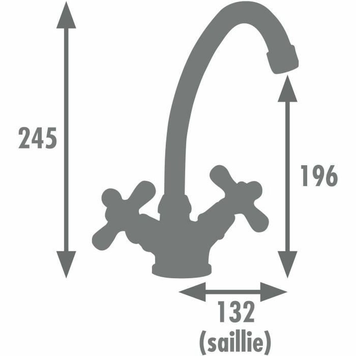Grifo Monomando Edouard Rousseau